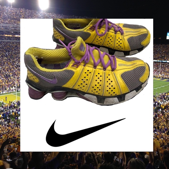 lsu nike shox